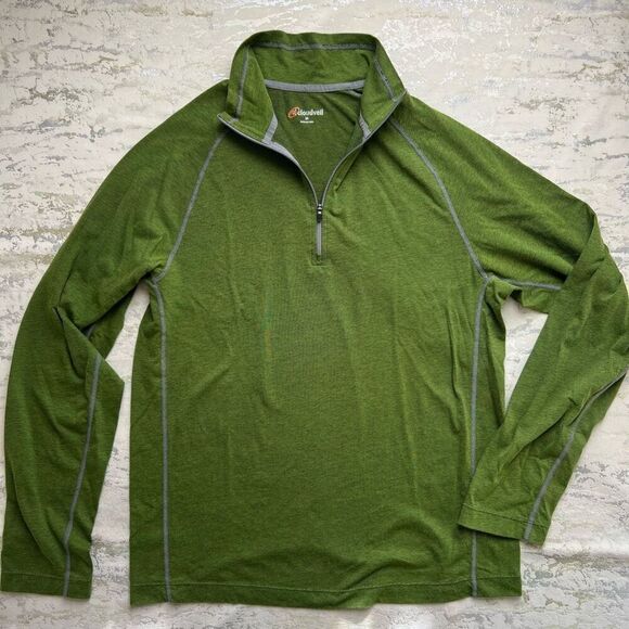 CloudVeil Long sleeve 1/4 zip base layer - Picture 1 of 10